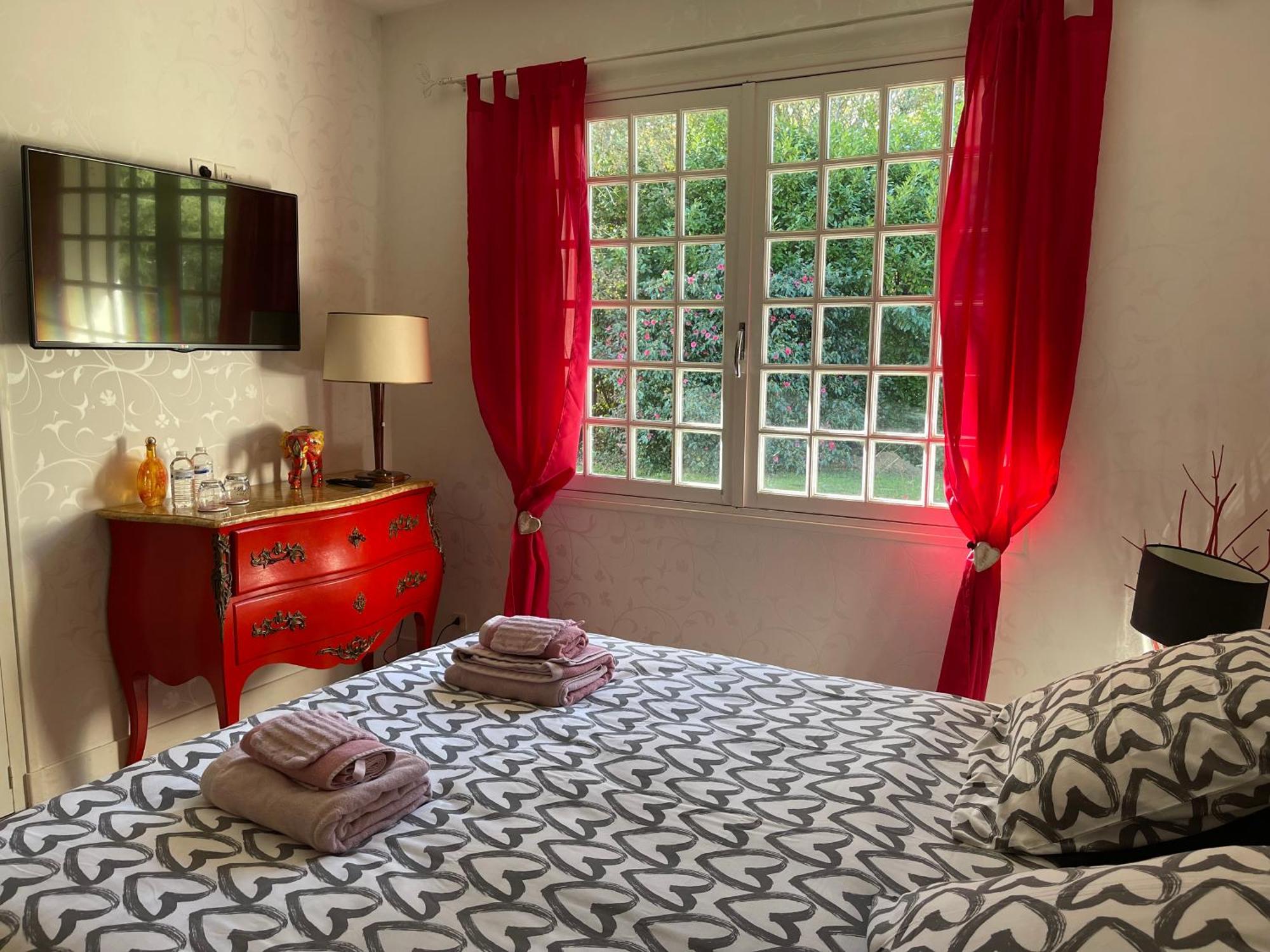 La Belle Chaumiere Bed and Breakfast Bretagne-de-Marsan Buitenkant foto