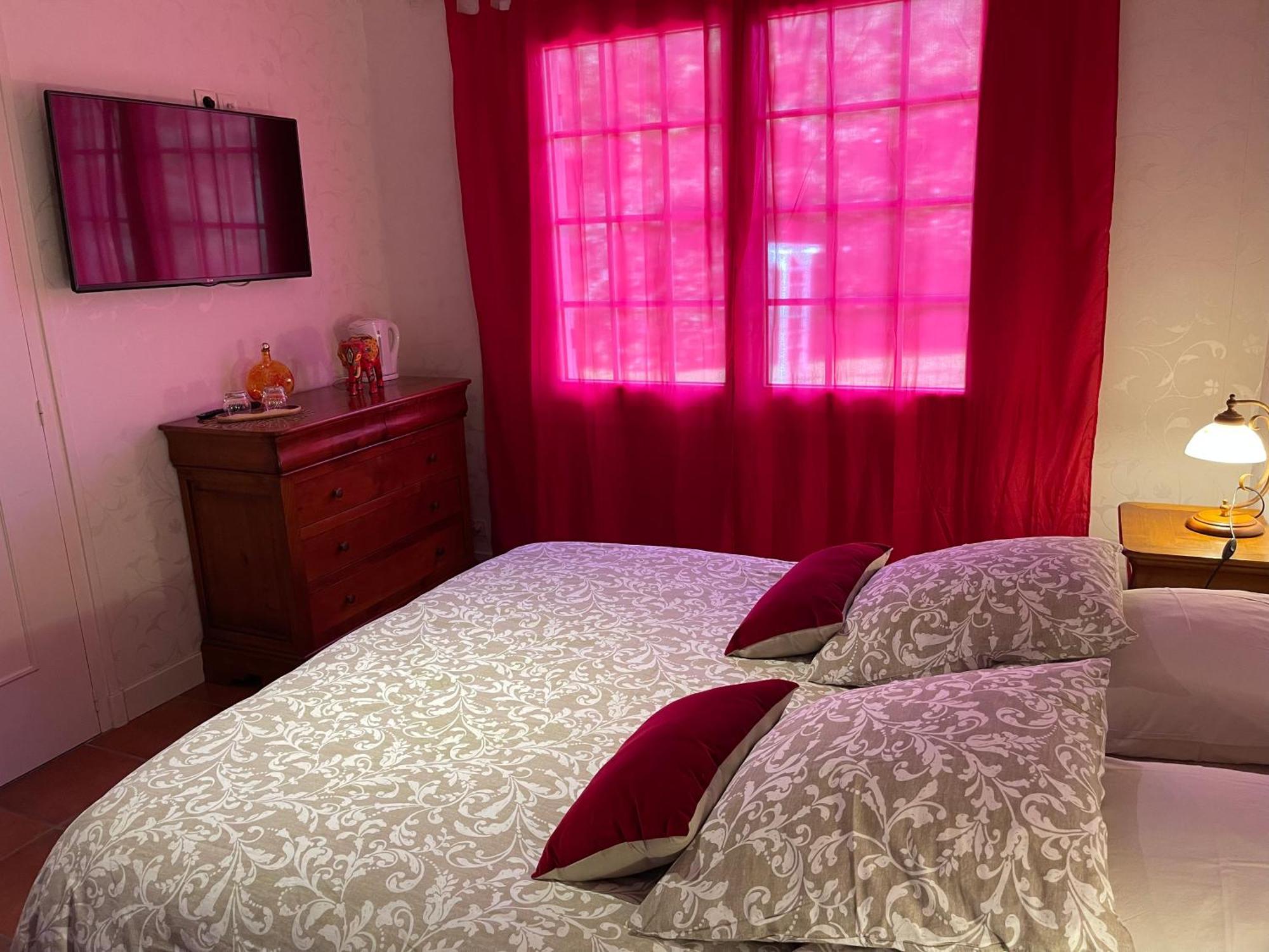 La Belle Chaumiere Bed and Breakfast Bretagne-de-Marsan Buitenkant foto